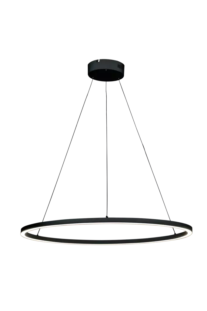 Oda Kattovalaisin, Pyöreä, 76cm, Musta - Kattovalaisimet - 7041661280991 - 1
