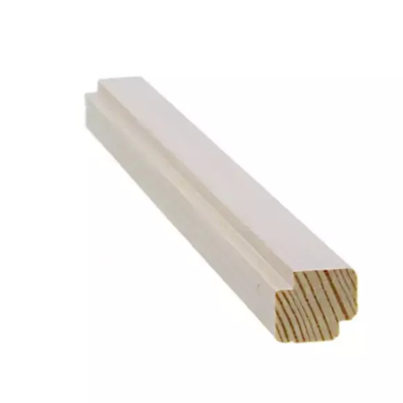 Varjolista 15x18x3300 Valkolakattu 10kpl - Kattolistat - 6418227009371 - 1