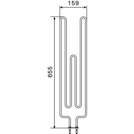 Harvia Vastus ZRH-720 Sähkökiukaisiin - Sähkökiukaan Varaosat - 18205112 - 1