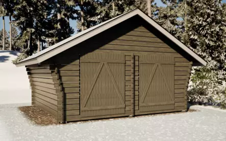 Timmerlada Rako XL Gårdsfärråd 20m2 - Timmerlador - 41005012 - 3