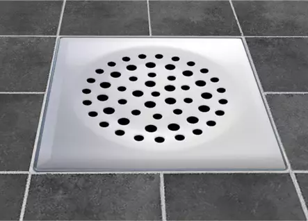 Golvränna lock Boll RST dent - Golvbrunns lock - 6430042836512 - 2