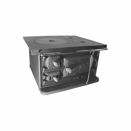 Vedspis westbo ornament med stängd lucka - Vedspisar och Vedhällar - 18028991502 - 1