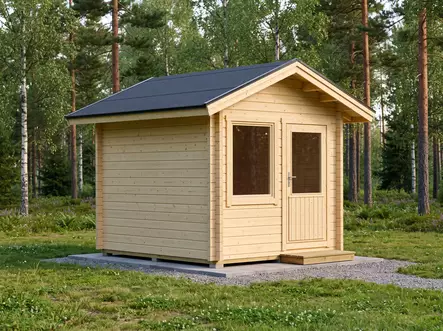 Vierasmaja 7m2, Pihamökki, Piha-Aitta - Muut Piharakennukset - 6424110256562 - 1