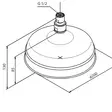 Damixa Tradition Yläsuihkusiivilä Ø200mm - Hanatarvikkeet - 5708516387282 - 2