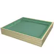 Markki Hiekkalaatikon Suojapeite 2x2m - Hiekkalaatikot - 6417538004952 - 1