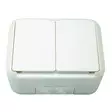 Pistorasia Kosti Pinta IP55 2-OS 402ESWP - Rasiat ja Kannet - 6418677310072 - 1