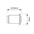 Saunavalo 1x3W Alumiini 4000K - Led-valaisinsarjat - 6430025684802 - 4