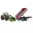Fendt Vario 211 med frontlastare och tippvagn - Leksakstraktorer och Tillbehör - U02182 - 4
