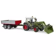 Fendt Vario 211 med frontlastare och tippvagn - Leksakstraktorer och Tillbehör - U02182 - 2