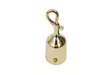 Ändplugg med hake Ø 36 mm mässing - Räckeslinor och tillbehör - 6408586890512 - 1