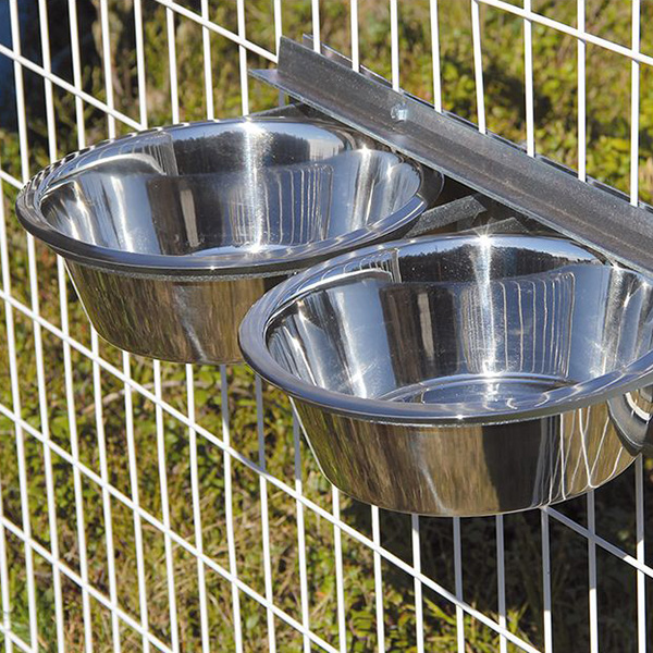 Kääntyvä Kuppiteline Verkkotarhaan - Koirankopit ja Koiratarhat - 6438411009062 - 1