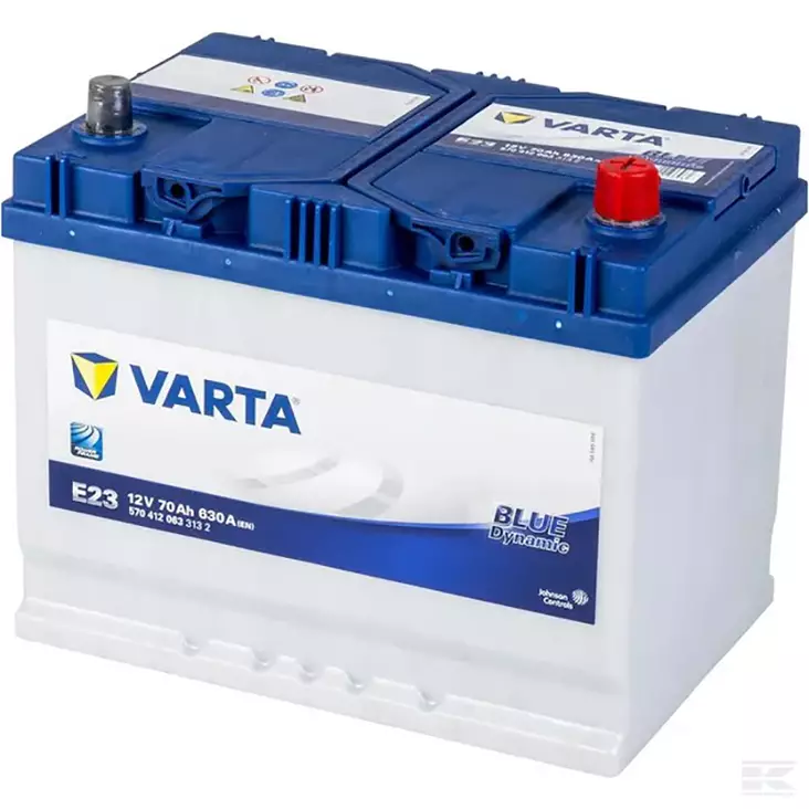 Akku 12V 70Ah 630A VARTA - Bilbatterier och Fordonsbatterier - 5704120633132 - 1