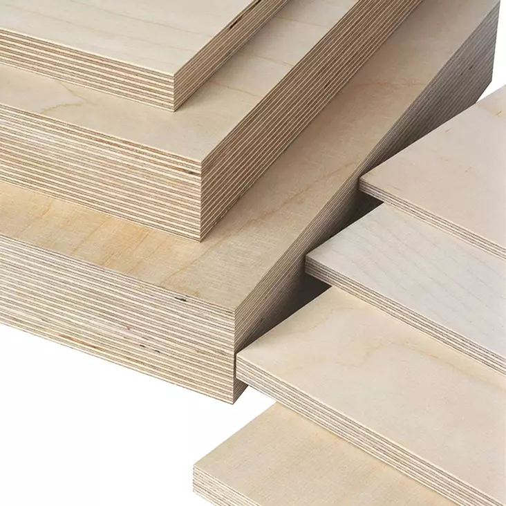 Björkplywood 6,5x1220x2440mm - Plywoodskivor, björk - 537282 - 1