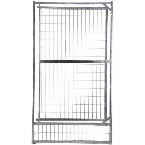 Kuumasinkitty Ovi 1m Korkeus 174cm - Koirankopit ja Koiratarhat - 6438411010242 - 1