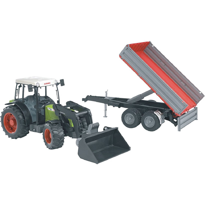 Leksakstraktor Claas Nectis 267 F Bruder - Leksakstraktorer och Tillbehör - 4001702021122 - 1