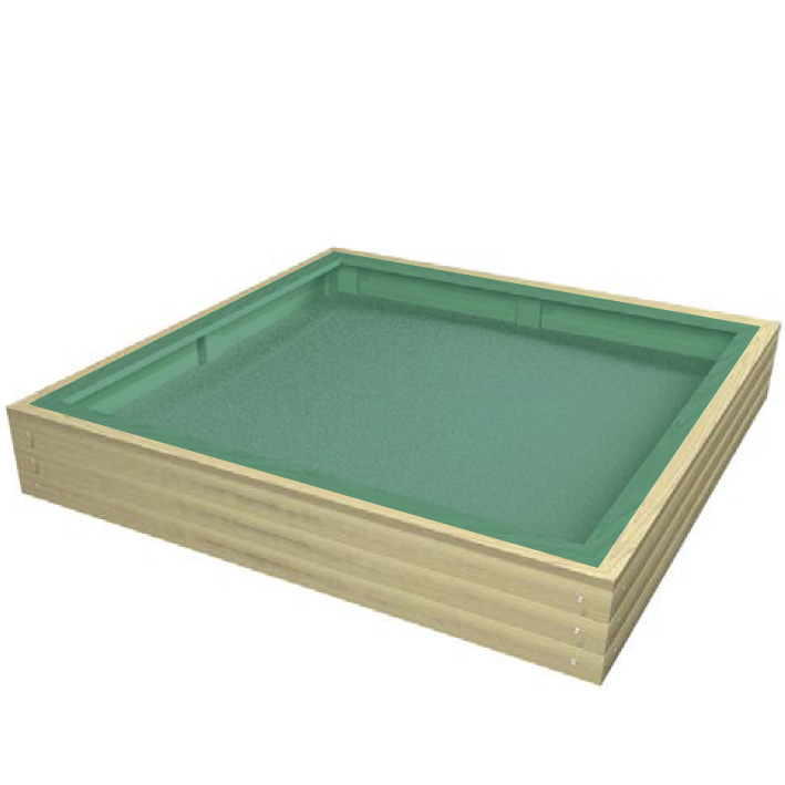 Markki Hiekkalaatikon Suojapeite 2x2m - Hiekkalaatikot - 6417538004952 - 1