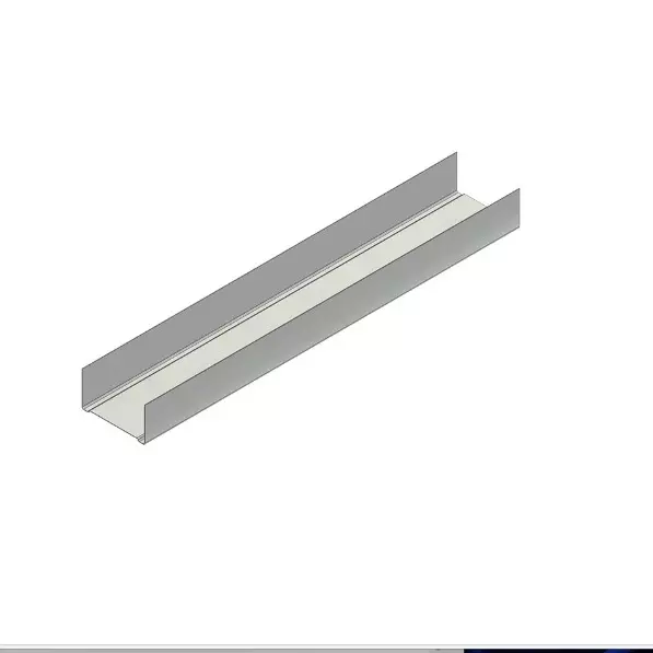Lattia- Ja Kattokisko ML 120/140 3000mm - Väliseinärangat ja Tarkastusluukut - 110100212 - 1