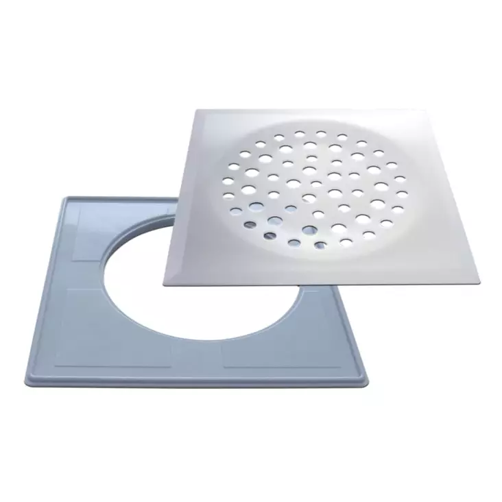 Golvvavs- och installationsram - Golvbrunns lock - 6430042836772 - 1