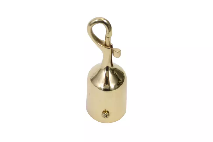 Ändplugg med hake Ø 36 mm mässing - Räckeslinor och tillbehör - 6408586890512 - 1
