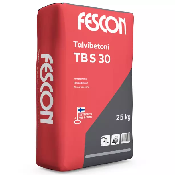 Vinterbetong TB S30 25kg Fescon - Betong - 6416841530042 - 1