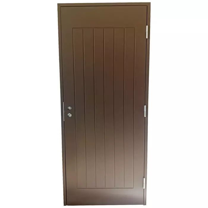 Ulko-Ovi Etu-Nestori Tummanruskea - Ulko-ovet - 110160262 - 1