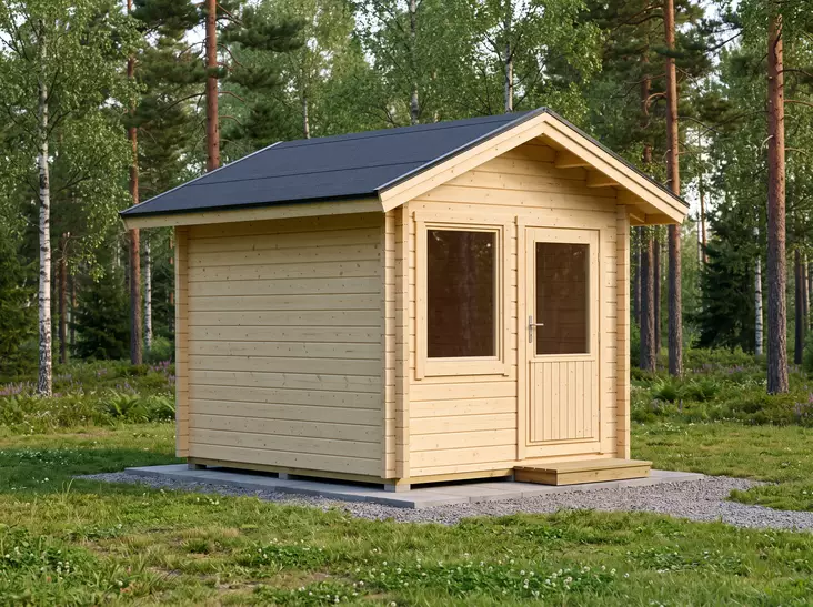Gäststuga 7m2, Gårdshus, Friggebod - Övriga Gårdsbyggnader - 6424110256562 - 1