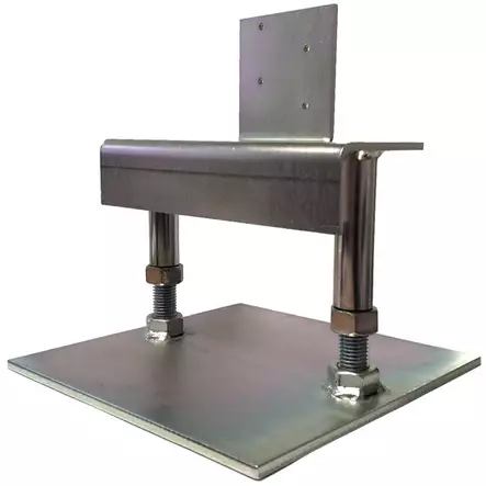 Terassijalka Säädettävä 50-100mm M20 - Ruuvipaalut ja Teräsjalat - 6430049654003 - 1