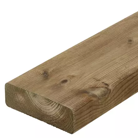 Trallbvirke 28X95 Brun Impregnerad - Tryckimpregnerad och väderbeständigt trä - 3000003553 - 1