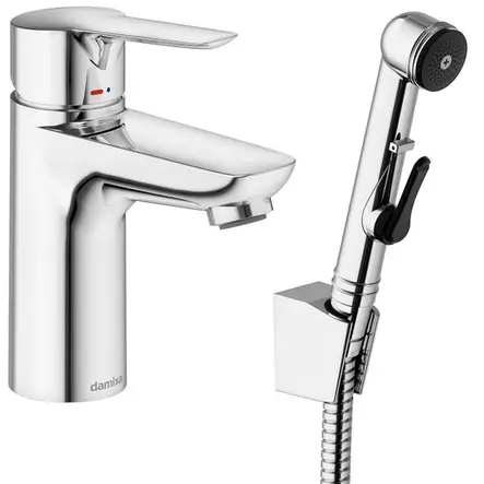 Damixa Core Tvättställsblandare Handdusch 1-Grepps - Badrumskranar och duschar - 5708516842033 - 1