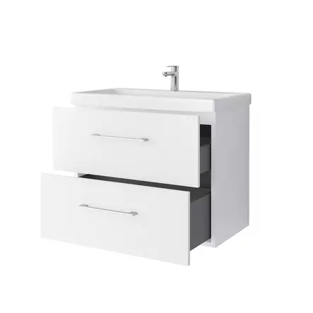 Kiba Tvättställsskåp Roma 60, med handfat - Badrumsmöbler - 6429810290243 - 2