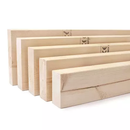 Regelvirke 48x123 C-24 - Måttbeställt trävirke - 517423 - 1