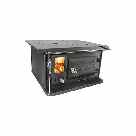 Vedspis westbo ornament med glaslucka - Vedspisar och Vedhällar - 18028991503 - 1