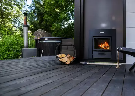Vedeldad kamin Harvia Legend 300 Duo Black - Vedaggregat - 6417659043403 - 2
