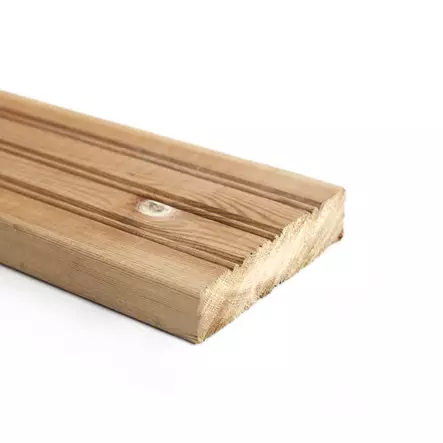 Terrassbräda 28x120 OM Brun Konstruktionsvirke - Tryckimpregnerad och väderbeständigt trä - 300071653 - 2