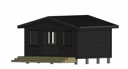 Gäststuga 20m2, Gårdshus, Friggebod - Övriga Gårdsbyggnader - 6424110256593 - 2