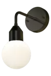 Florens Seinävalaisin, Musta/Valkoinen - Kosteantilan Valaisimet - 7392986772143 - 1