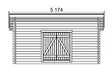 Pihavarasto P10 Hirsitalli 10m2 - Hirsiladot ja Pihaladot - 4100533 - 6
