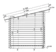Pihavarasto P10 Hirsitalli 10m2 - Hirsiladot ja Pihaladot - 4100533 - 5