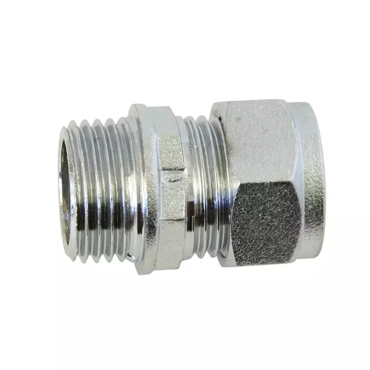 PUSERRUSLIITIN 10 X 3/8 OEN - Krompläterade mässingsdelar - 6438056154653 - 2