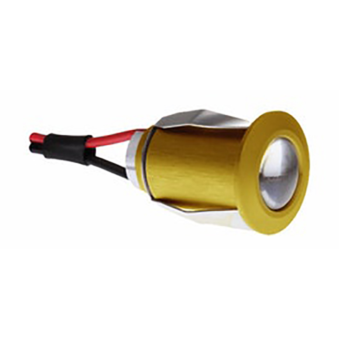 Saunavalo 1x3W Kulta 3000K - Led-valaisinsarjat - 6430025686103 - 1