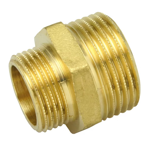 Reducering Dubbelnippel 3/4X1/2 EM Opal Oen - Mässingsnipplar  - 6413820190303 - 1