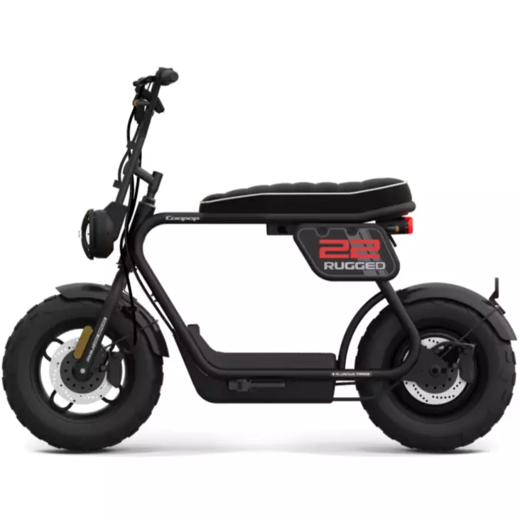 Coopop Rugged El-Moped 25km/h - Övriga trädgårdsmaskiner - 45552023 - 1