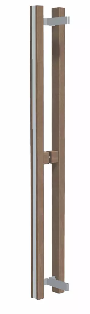 Harvia Glasdörrs vertikalt handtag Värmeasp - Bastutillbehör, dörrhandtag - 6417659045483 - 1