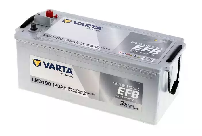 Batteri Varta 12V 190Ah 1050A - Bilbatterier och Fordonsbatterier - 4016987167083 - 1