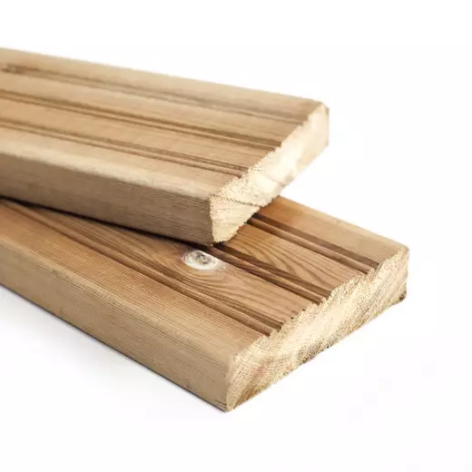 Terrassbräda 28x120 OM Brun Konstruktionsvirke - Tryckimpregnerad och väderbeständigt trä - 300071653 - 1