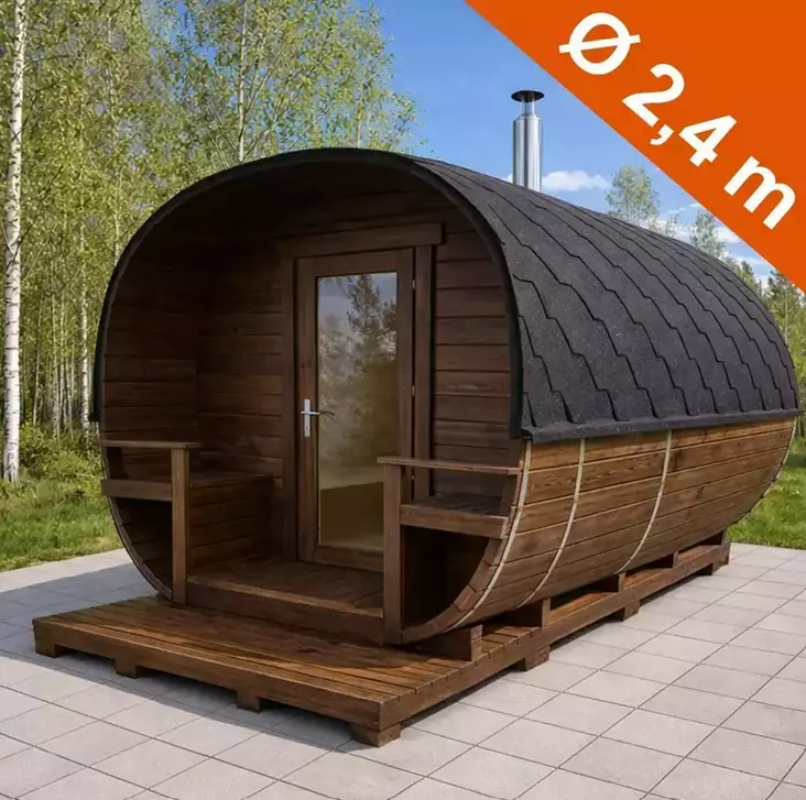 Tynnyrisauna 44, Pystyseinäinen - Timmerbastun - 11025063 - 1