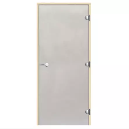 Harvia Saunanovi Satiini Lasi Mäntykarmi - Saunan Ovet - 6417659010054 - 1