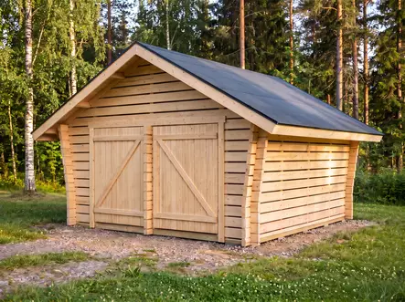 Hirsilato Tuplakymppi Rakoseinä 20m2 - Hirsiladot ja Pihaladot - 6424110255534 - 1