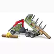 Bruder Mack Granite Kranbil Leksaksbil - Leksaksbilar och Tillbehör - 4001702028244 - 5