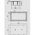 Ponton till flytbrygga LP Mini 130kg 115x64x25cm - Bryggpontoner och -trappor - 6430010816584 - 3